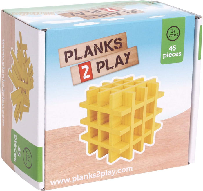 Planks 2 Play  Planks 2 Play - 45 Planks - Yellow