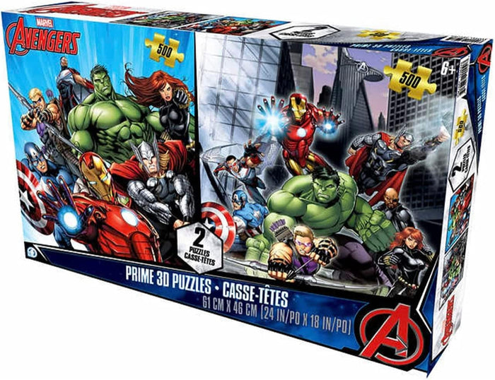 Prime 3D Puzzle Avengers Assemble 500 pc