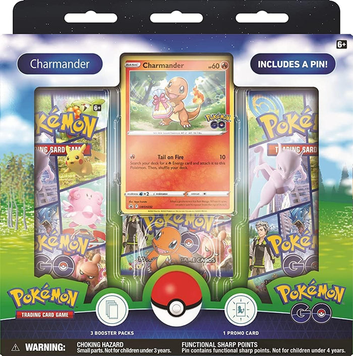 Pokemon TCG GO Pin Box Collection