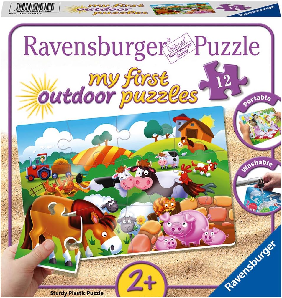 Ravensburger Farm Animals plastic puzzle