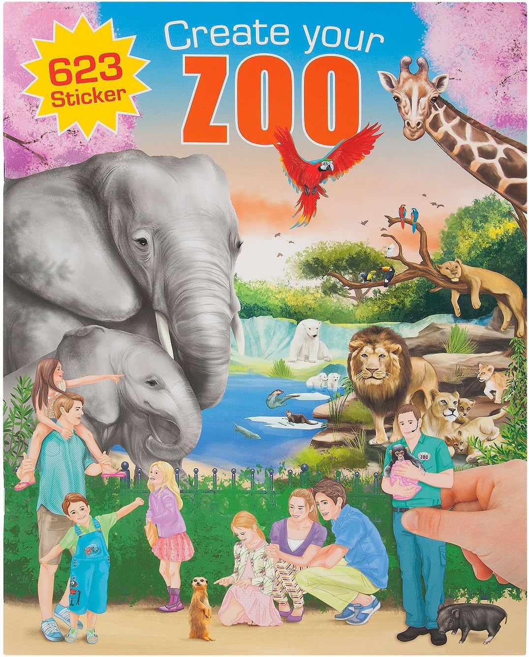 Top Model Create Your Zoo Stickerbook