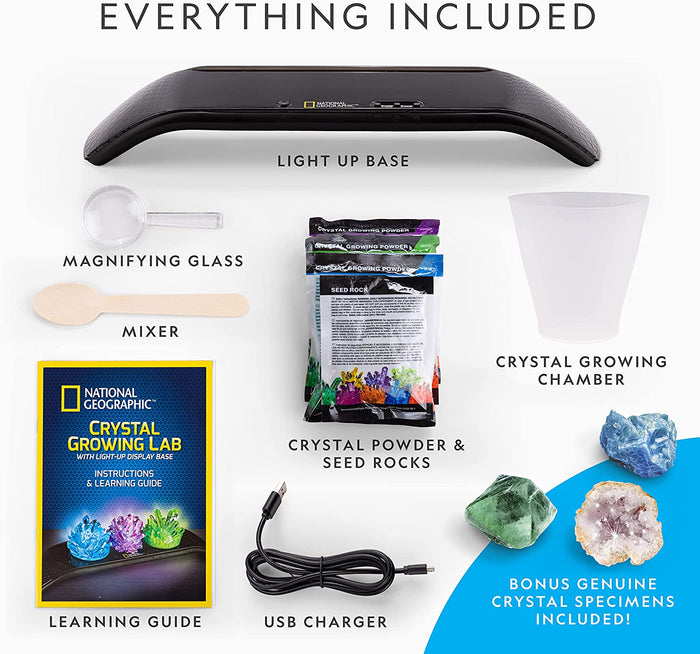 National Geographic Light Up Crystal Growing Lab