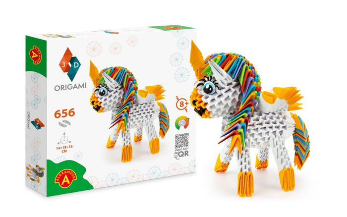 Origami 3D Unicorn