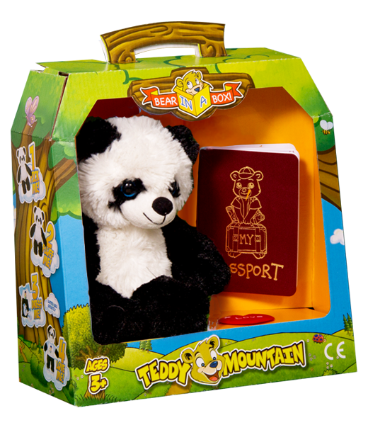 Teddy Bear Mountain Bamboo The Panda Plush Animal
