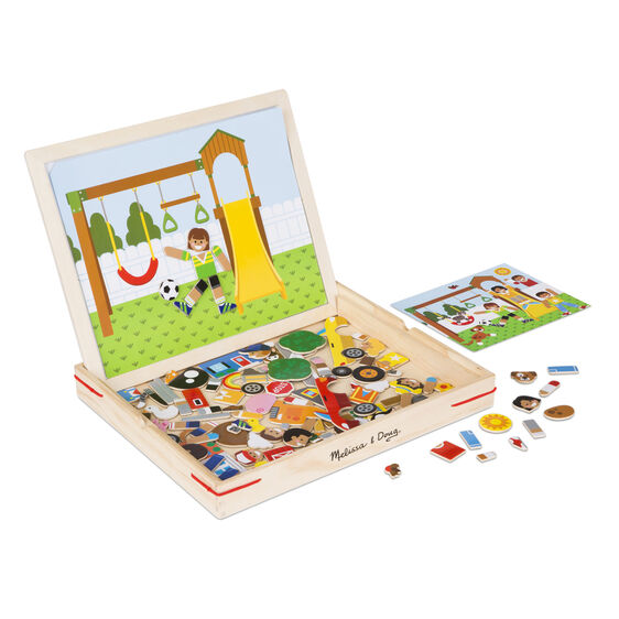 Melissa & Doug Wooden Magnetic Matching Game