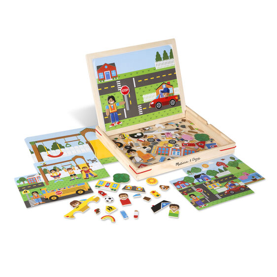 Melissa & Doug Wooden Magnetic Matching Game