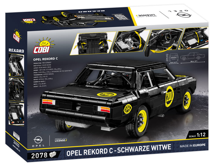 Cobi 24333 Opel Record C-SCHWAR Witwe