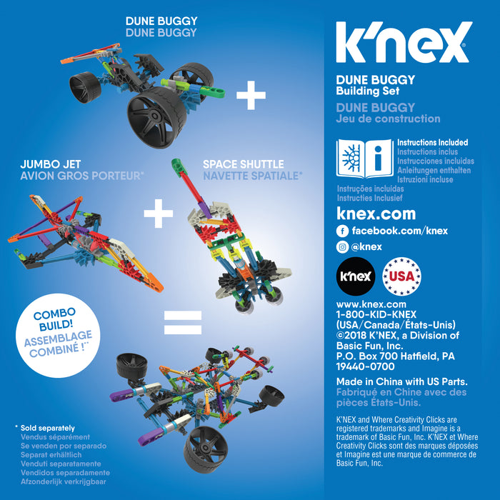 Knex Imangine Dune Buggy Building set