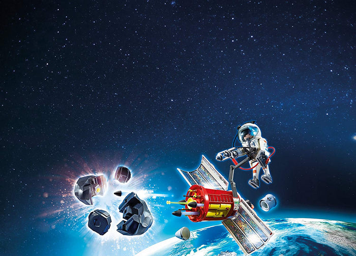 Playmobil 6197 City Action Satellite Meteoroid Laser with Destroyable Meteor