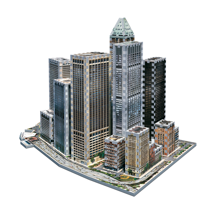 Wrebitt 3D Puzzle New York Financial 925 Pcs