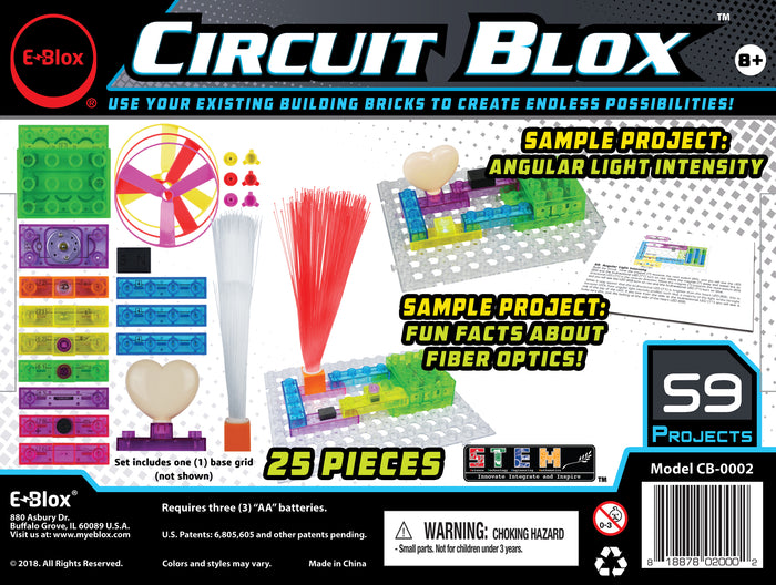 Circuit Blox 59 Projects E-Blox