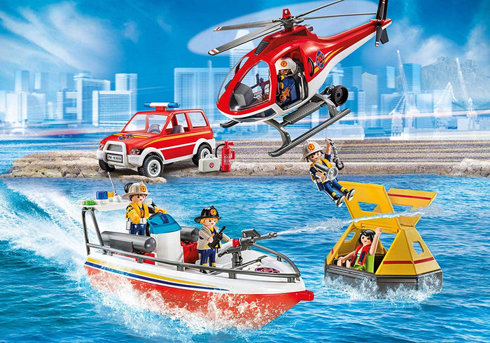 playmobil 9319 City Action Fire Rescue Mission