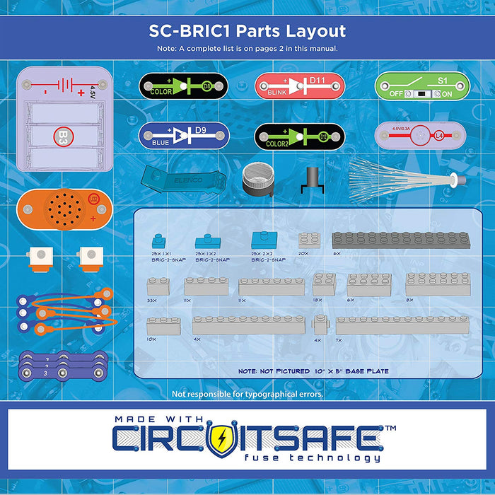 Snap Circuits BRIC Structures Brick & Electronics Exploration Kit