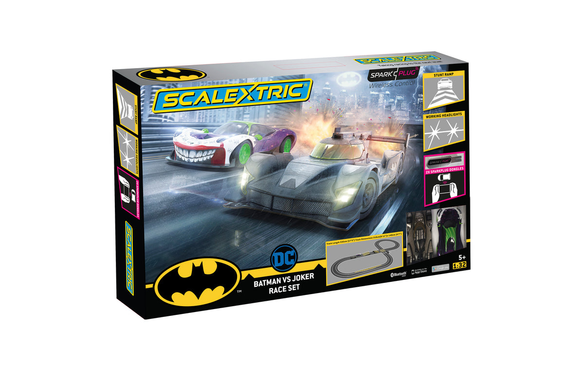 Scalextric Spark Plug - Batman vs Joker Set