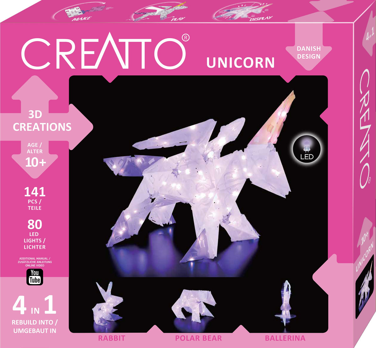 Kosmos Creatto Sparkle Unicorn & Friends