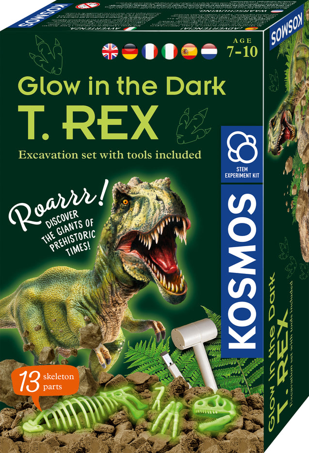 Kosmos Dig Out Glow in the Dark T-Rex