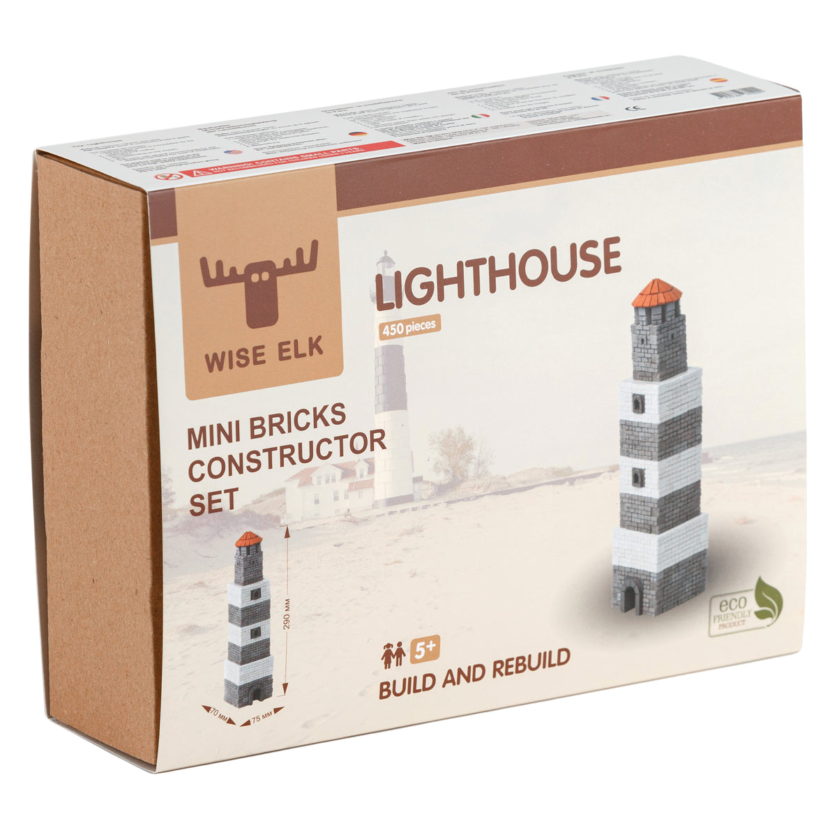 Wise Elk Mini Bricks Constructor Lighthouse North Shore