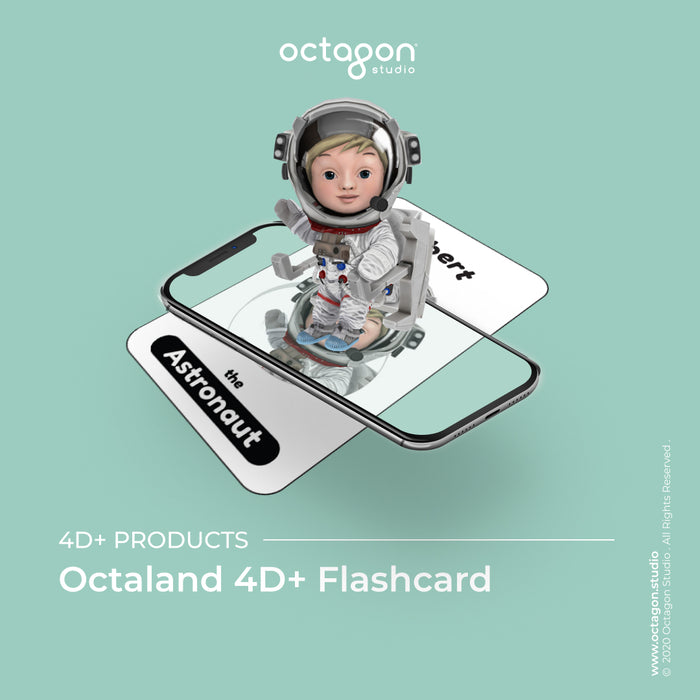 Octagon Octaland 4D+ Flash Cards
