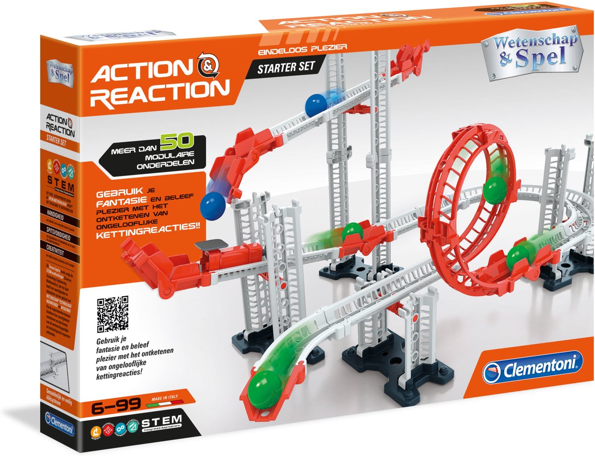 Clementoni Action & Reaction Starter Set Science & Play