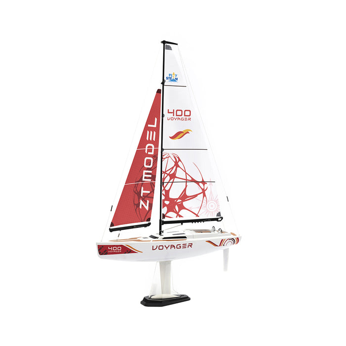 Playsteam Voyager 400 2.4G Sailboat-Red