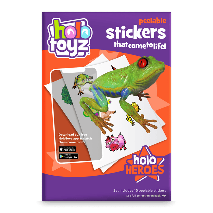 Holotoyz Peelable Stickers Heroes