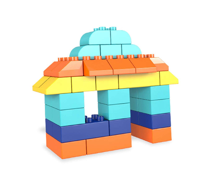 Mega Bloks Basics 60PCS Lets Build, Multi-Coloured FLY43