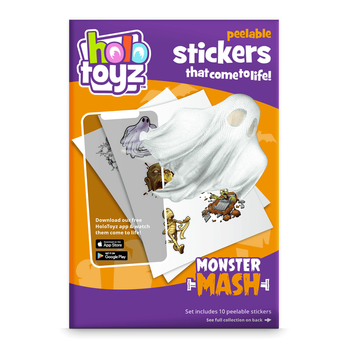 Holotoyz Monster Mash Peelable Stickers