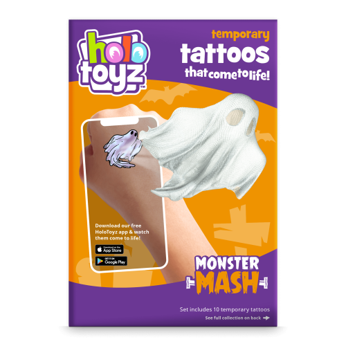Holotoyz Monster Mash Temporary Tattoos