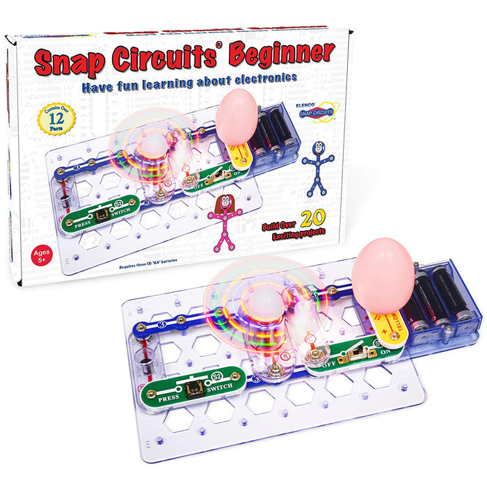 Snap Circuit Beginner Build Over 20 STEM Projects