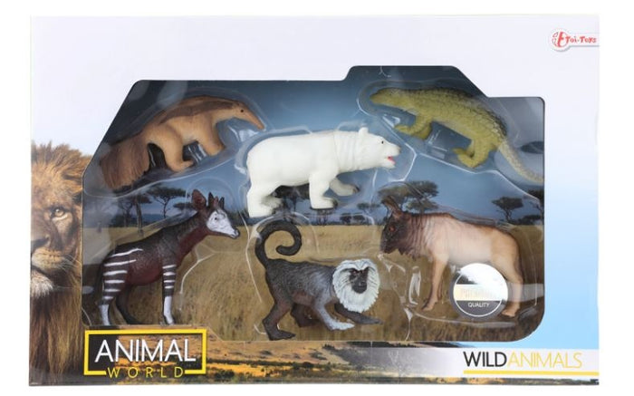 Toi Toys Wild Animals Figures